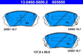 Set placute frana ATE 13.0460-5600.2