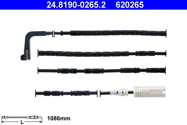 Senzor uzura placute frana ATE 24.8190-0265.2