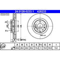 Disc frana 24.0128-0233.1 ATE