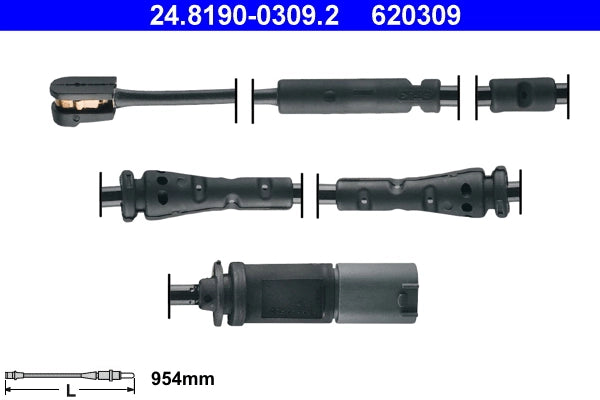 Senzor uzura placute frana ATE 24.8190-0309.2