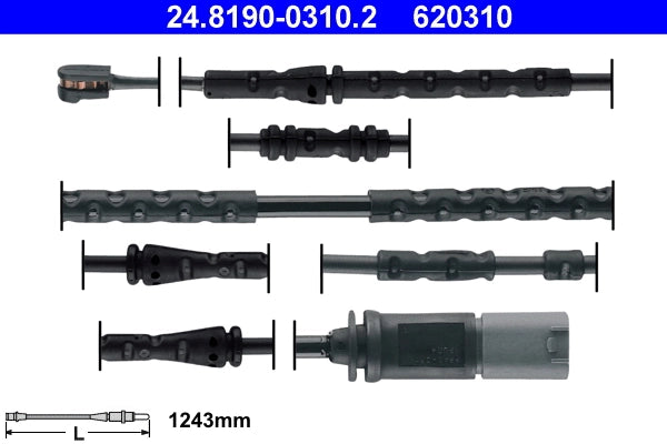 Senzor uzura placute frana ATE 24.8190-0310.2