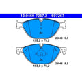 set placute frana,frana disc 13.0460-7267.2 ATE