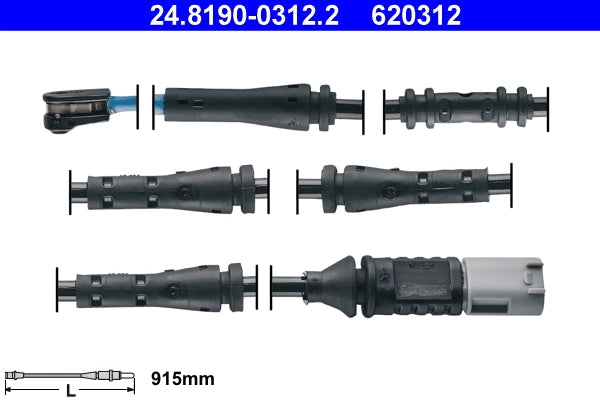 Senzor uzura placute frana ATE 24.8190-0312.2