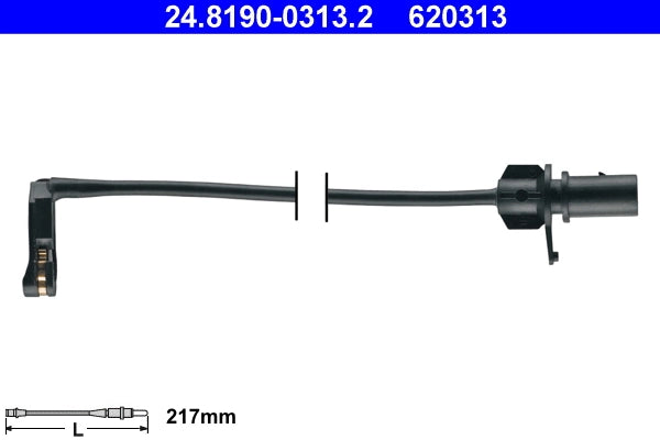 Senzor uzura placute frana ATE 24.8190-0313.2