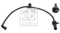 senzor de avertizare,uzura placute de frana 104919 FEBI BILSTEIN