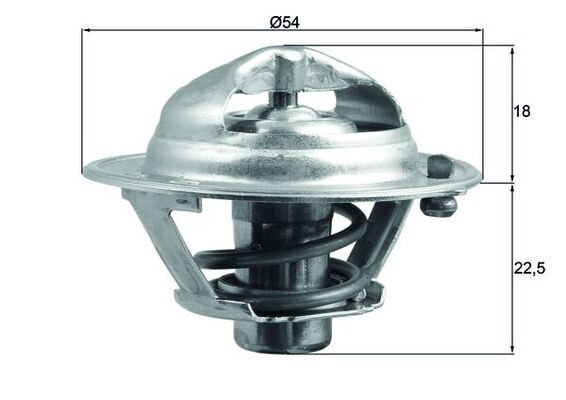 Termostat MAHLE TX 166 90D