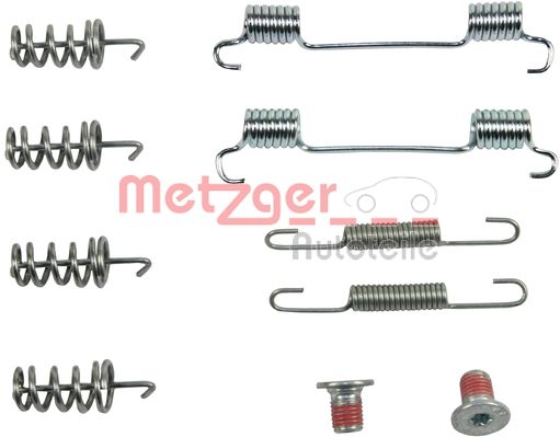set accesorii, saboti frana parcare 105-0874 METZGER