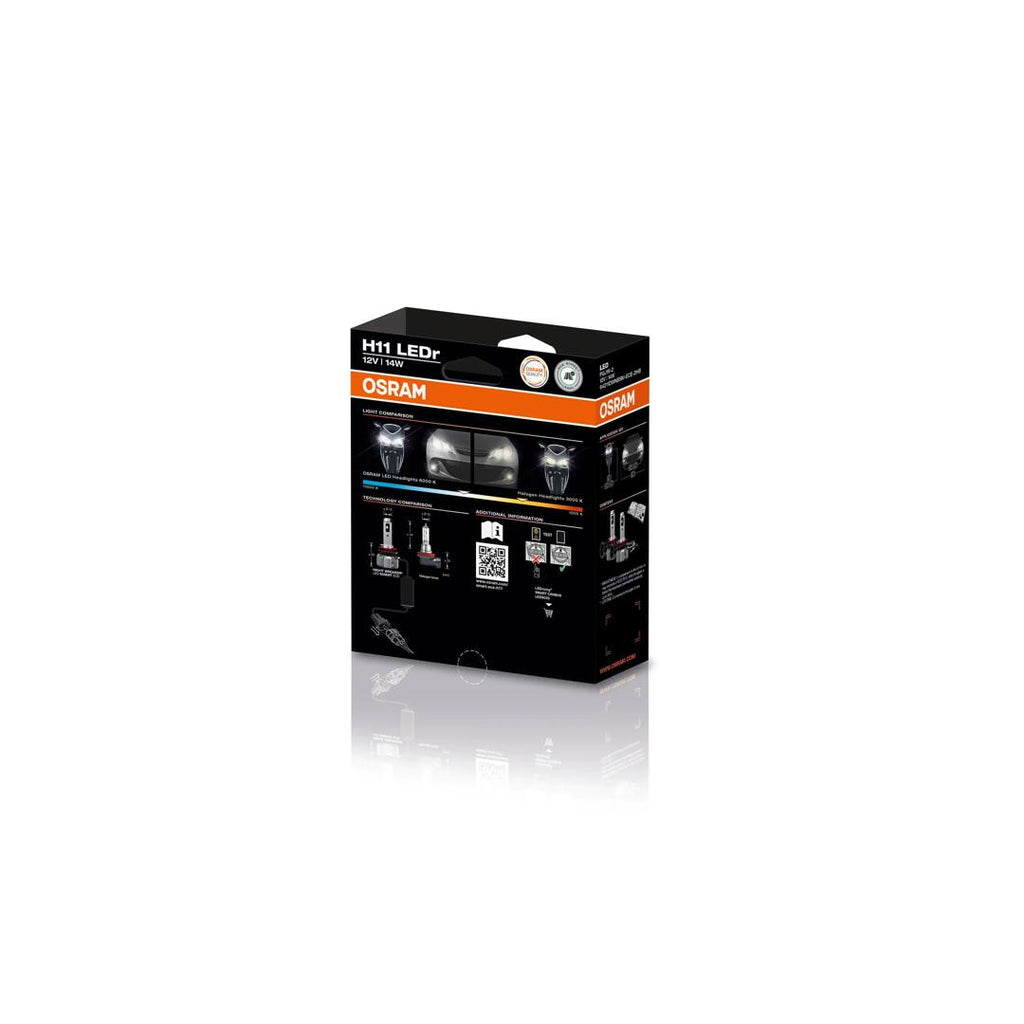 Bec LED Osram Night Breaker Smart ECE H11 PGJ19-2 - Set 2 buc - 64211DWNBSMECE2HB
