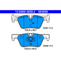 set placute frana,frana disc 13.0460-3859.2 ATE