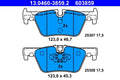 Set placute frana ATE 13.0460-3859.2