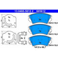set placute frana,frana disc 13.0460-5612.2 ATE