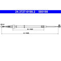 Cablu, frana de parcare 24.3727-0198.2 ATE