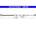 Cablu, frana de parcare 24.3727-0199.2 ATE