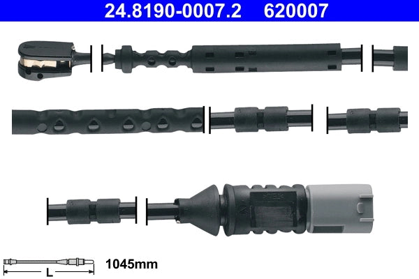 Senzor uzura placute frana ATE 24.8190-0007.2
