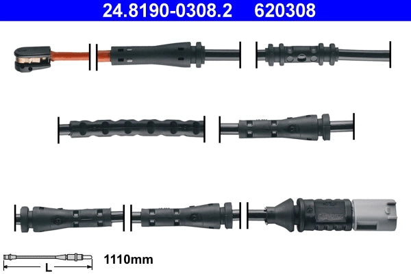 Senzor uzura placute frana ATE 24.8190-0308.2