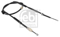 Cablu, frana de parcare 106226 FEBI BILSTEIN