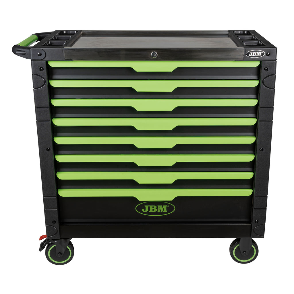 CARUCIOR DE UNELTE XL CU 8 SERTARE ASAMBLAT CU 468 PIESE JBM - 54688