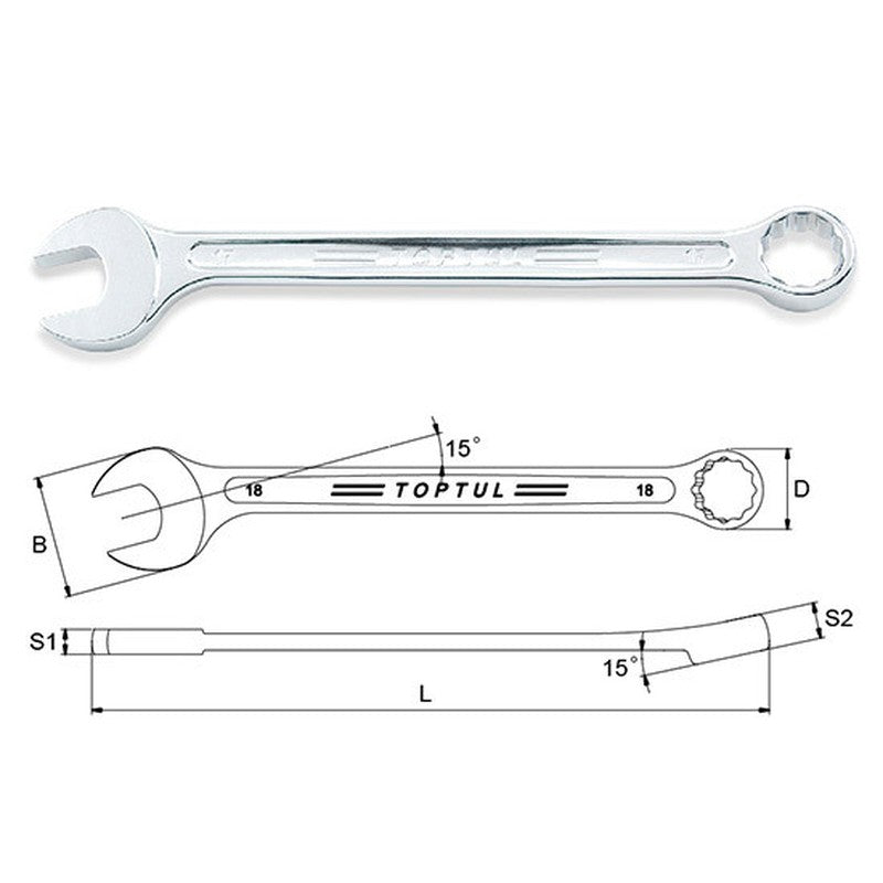 Cheie combinata 13 mm - AAEW1313
