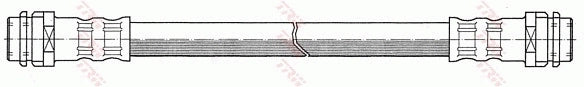 Furtun frana TRW PHA341