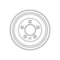 Tambur frana DB4299 TRW