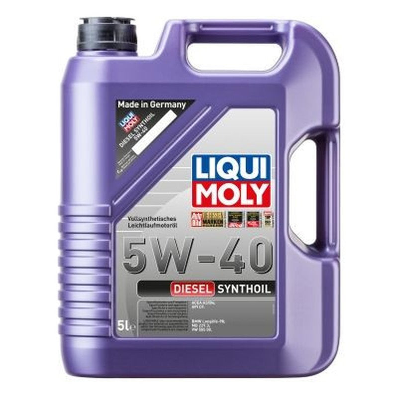 Ulei motor turisme Liqui Moly Diesel Synthol 5W40 5L - 1341