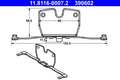Arc etrier frana ATE 11.8116-0007.2