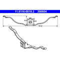 Arc, etrier frana 11.8116-0018.2 ATE