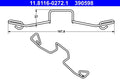 Arc etrier frana ATE 11.8116-0272.1