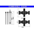 Set accesorii, placute frana 13.0460-0155.2 ATE
