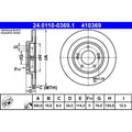 Disc frana 24.0110-0369.1 ATE