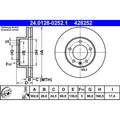 Disc frana 24.0128-0252.1 ATE