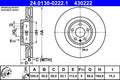 Disc frana ATE 24.0130-0222.1
