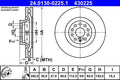 Disc frana ATE 24.0130-0225.1
