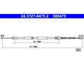 Cablu, frana de parcare 24.3727-0475.2 ATE