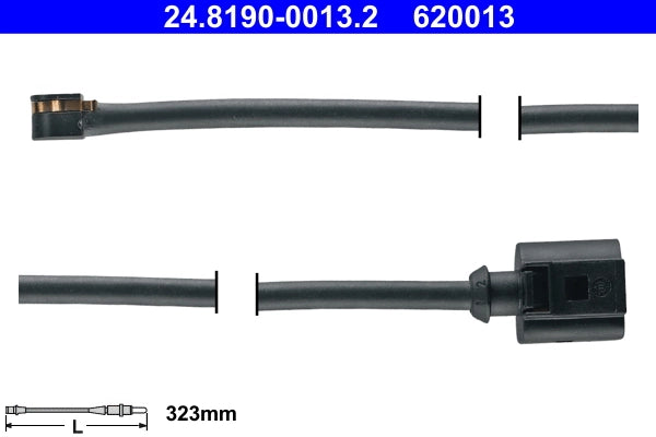 Senzor uzura placute frana ATE 24.8190-0013.2