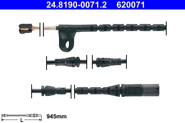 Senzor uzura placute frana ATE 24.8190-0071.2