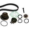 Set pompa apa + curea dintata 530 0004 30 INA