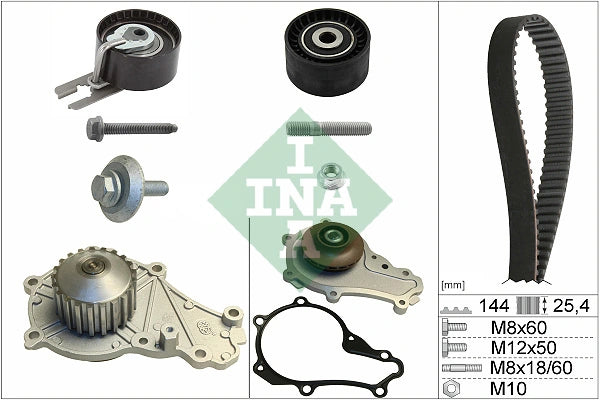Kit distributie cu pompa apa INA 530 0239 30