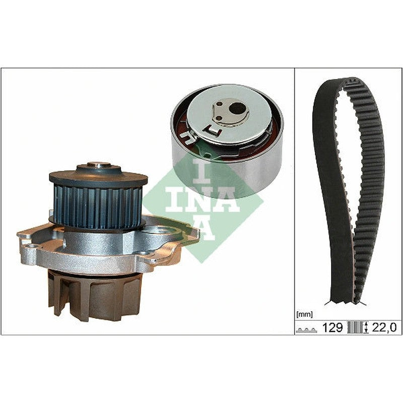 Set pompa apa + curea dintata 530 0462 30 INA