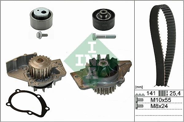 Kit distributie cu pompa apa INA 530 0470 30