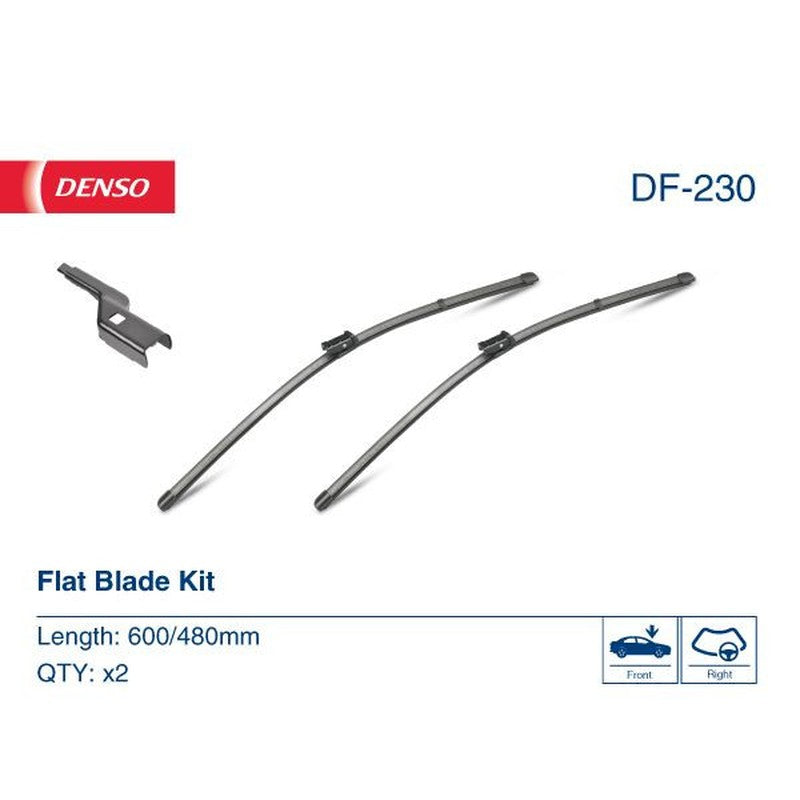Set Lamela stergator Denso Flat 600/480 mm - DF230