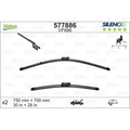 Set lamela stergator Valeo Silencio FlatBlade OE 750/700 mm - 577886