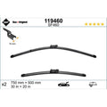 Set lamela stergator SWF Wiper FB OE LHD 750/500 mm - 119460