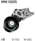 Intinzator curea accesorii SKF VKM 31035