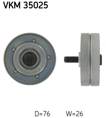 Rola ghidaj curea accesorii SKF VKM 35025
