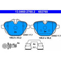 Set placute frana ATE 13.0460-2760.2