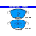 Set placute frana ATE 13.0460-7230.2