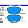 set placute frana,frana disc 13.0460-3855.2 ATE