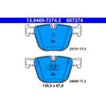 set placute frana,frana disc 13.0460-7274.2 ATE
