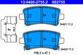 Set placute frana ATE 13.0460-2755.2